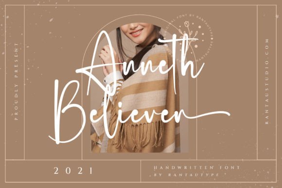 Anneth Believer: A Handwritten Font for Web Design