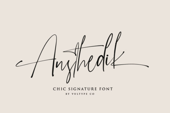 Austhedik: The Elegant Handwritten Font for Crafters