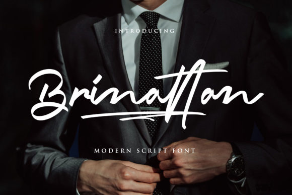 Brinattan: A Premium Script Font for Web Design