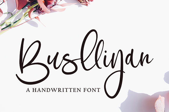 Busllyan: A Whimsical Script Font for Branding