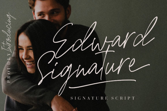Edward Signature: A Premium Script Font Review