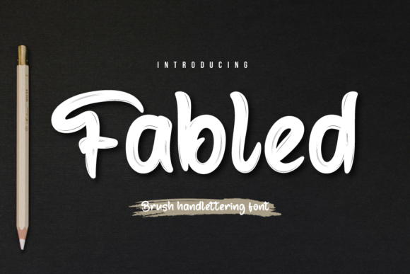 Fabled: A Handwritten Font for Modern Web Design