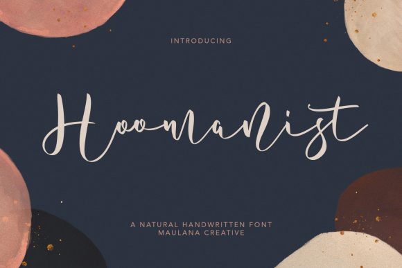 Hoomanist: A Handwritten Font for Digital Warmth