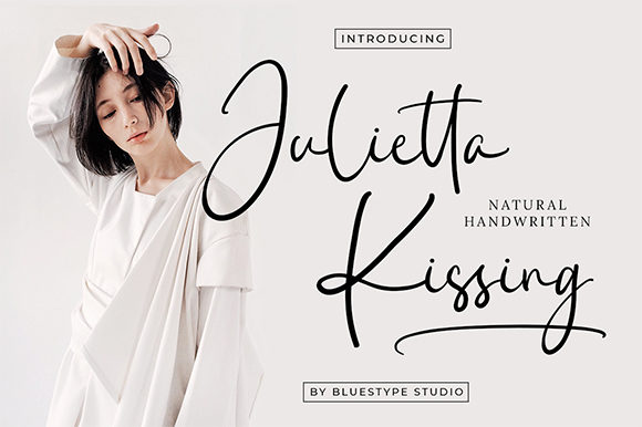 Julietta Kissing: A Premium Script Font for Editorial Design