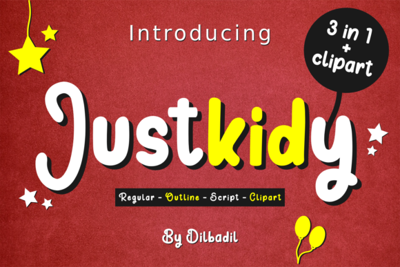 Justkidy: A Sweet Handwritten Font for Small Business Branding