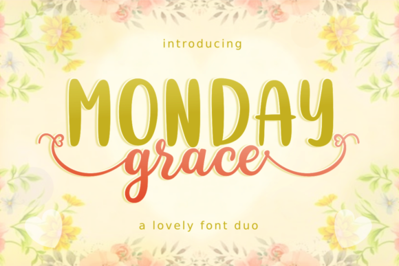Monday Grace: A Versatile Script Font for Editorial Design