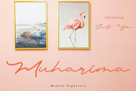 Muharima: A Handwritten Font for Modern Web Design