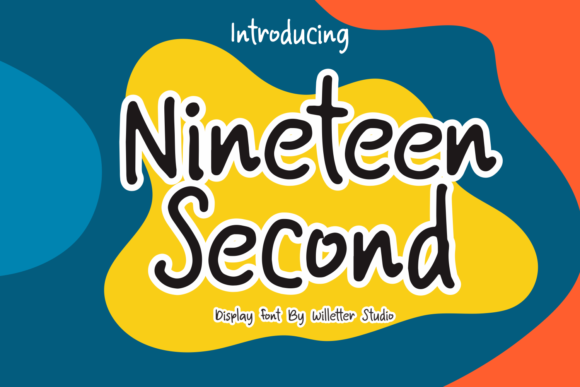 Nineteen Second: A Whimsical Script Font for Branding