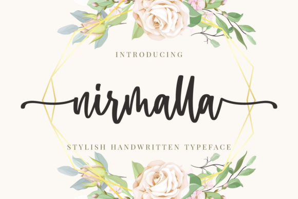 Nirmalla: A Premium Handwritten Font for Editorial Design