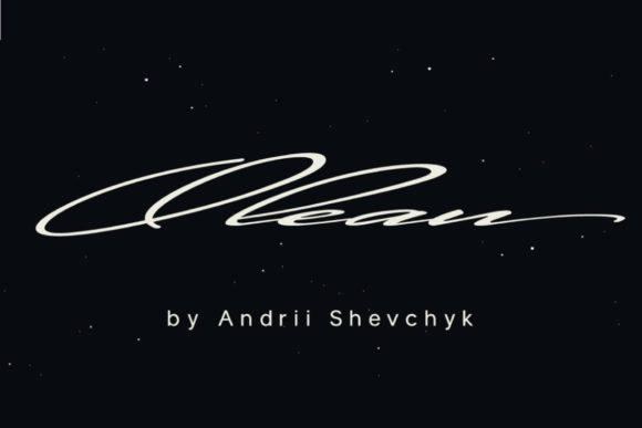 Olean: A Modern Handwritten Font for Makers