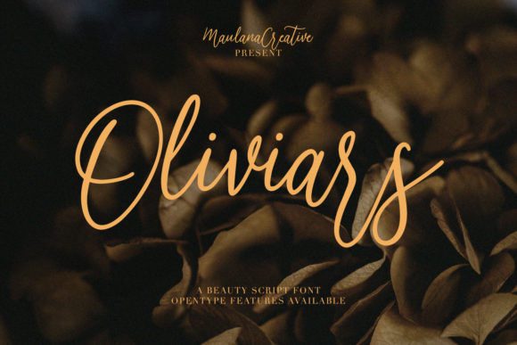 Oliviars: A Handwritten Font for Campaigns