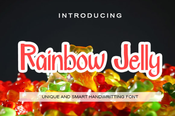 Rainbow Jelly: A Handwritten Font for Editorial Design