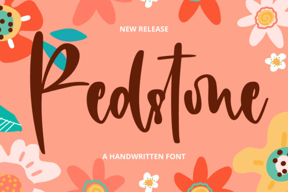 Redstone: A Modern Handwritten Font for Editorial Design