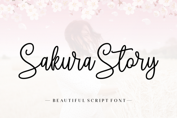 Sakura Story: A Handwritten Font for Editorial Elegance