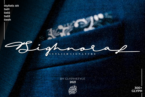 Sighnora: An Elegant Script Font for Editorial Design