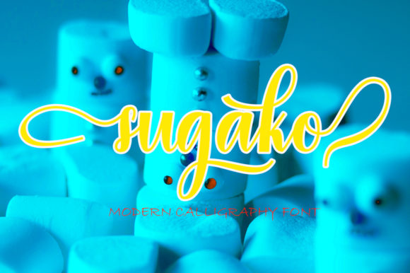 Sugako: A Modern Handwritten Font for Your Brand