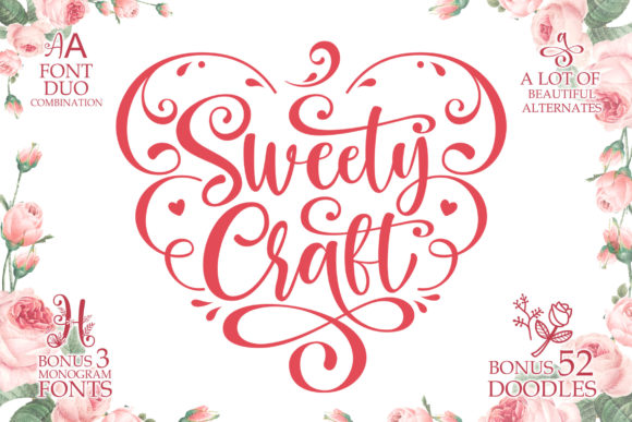 Sweety Craft: A Versatile Script and Sans Serif Font Review
