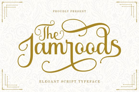 The Jamroods: A Handwritten Font for Polished Branding