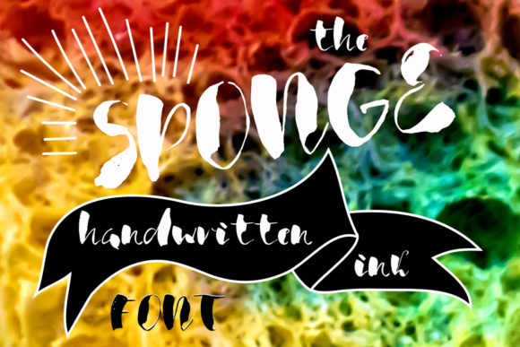 The Sponge: A Unique Handwritten Font for Campaigns