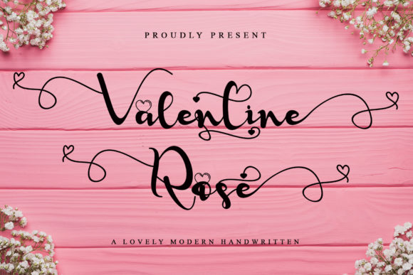 Valentine Rose: A Romantic Script Typeface for Web Design