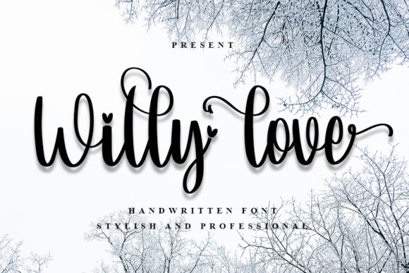 Willy Love: A Premium Script Font for Web Design
